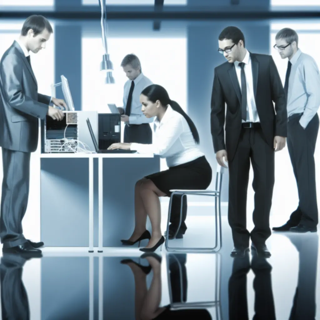 Nowoczesny zespół specjalistów IT wspierających firmy